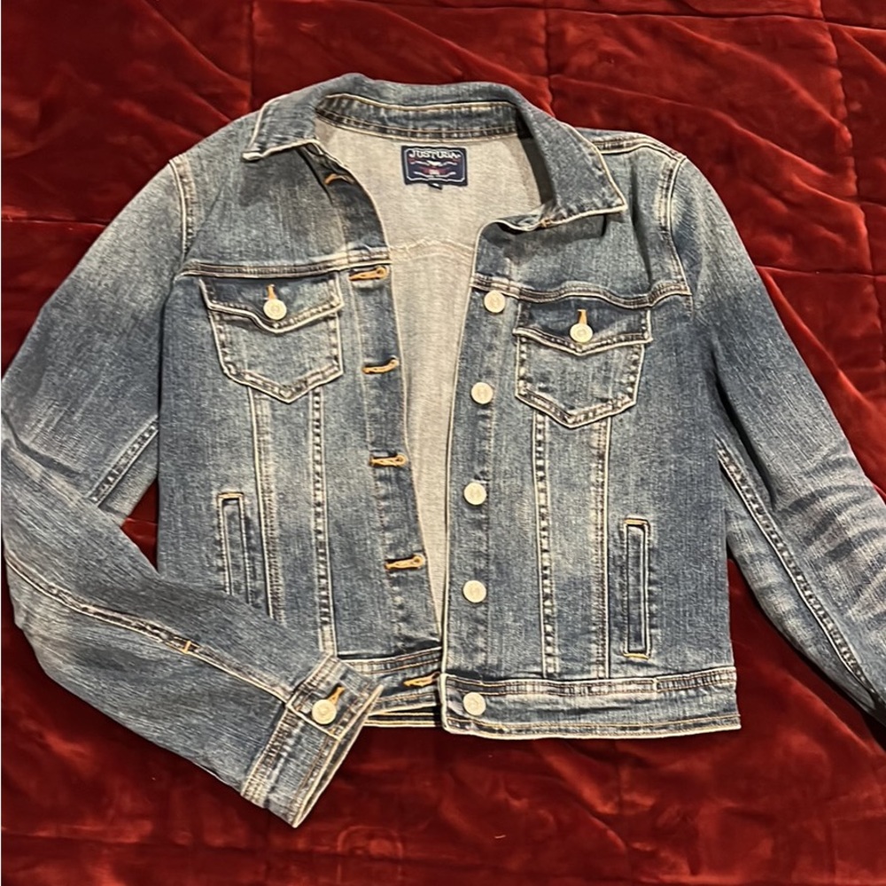 Just USA denim jacket - size S